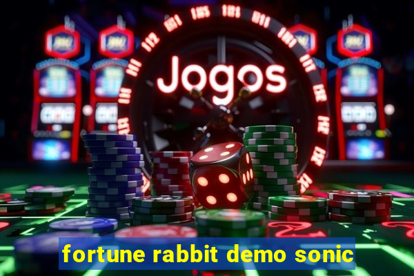 fortune rabbit demo sonic